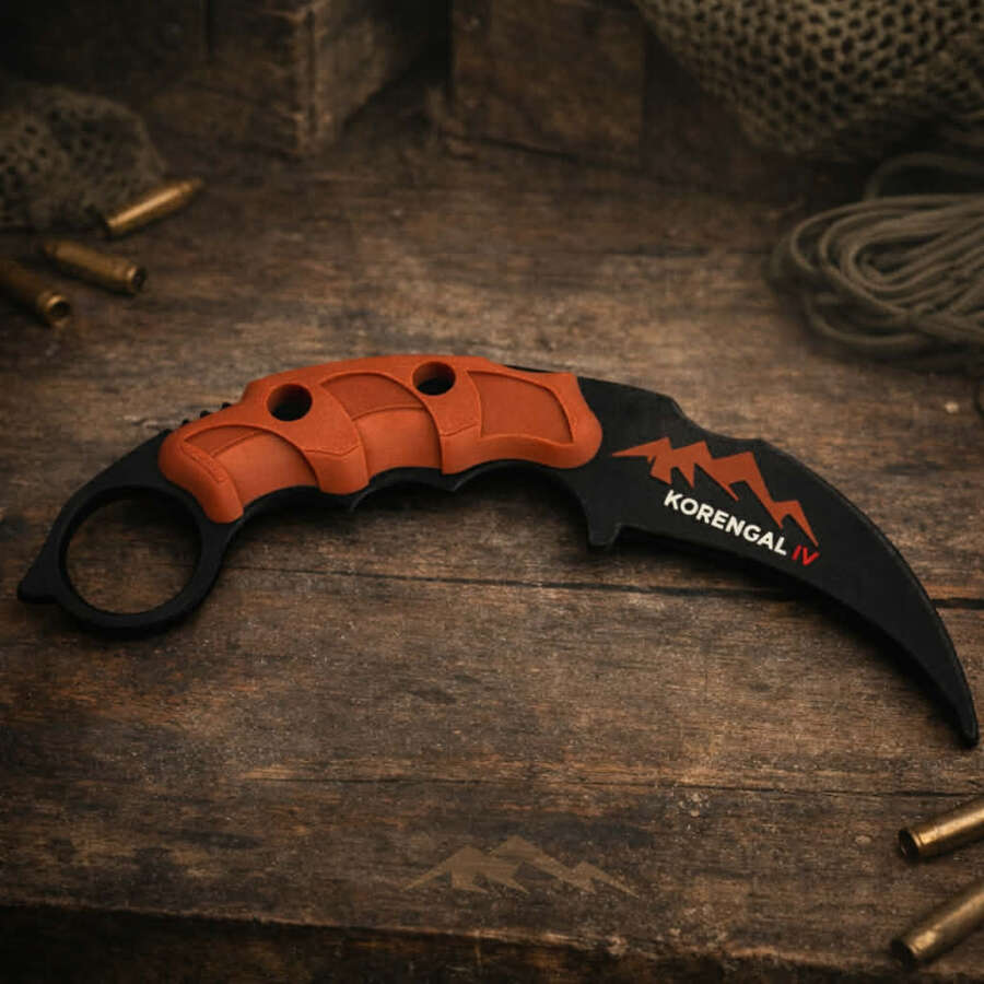 Korengal IV – Karambit (narancs)