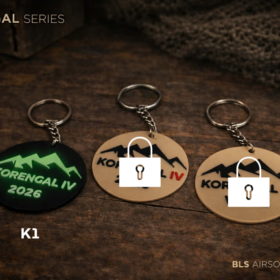 Korengal IV – Emlék Kulcstartó (foszforeszkáló)