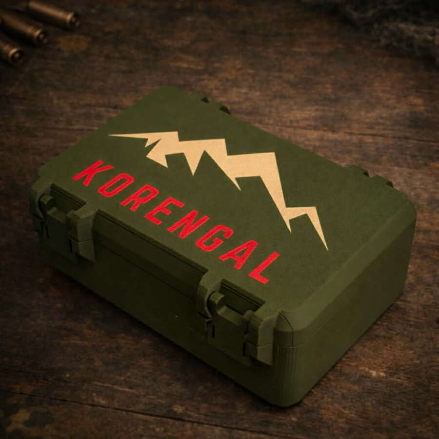 Korengal IV – Taktikai Koffer (olive zöld) S-méret