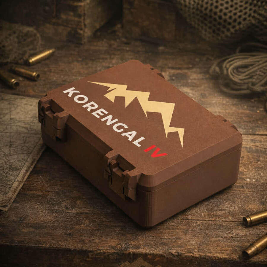 Korengal IV – Taktikai Koffer (sötétbarna) L-méret
